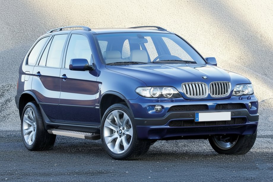 BMW X5 E53 1999–2006 Zijsteps Vision New Grey (2 st., aluminium) Image