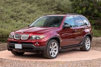 BMW X5 E53 1999–2006 Zijsteps Maya Red (2 stuks, aluminium) foto 1