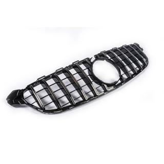 Voorgrille Panamericana GT (voor originele C63 AMG) Mercedes C-klasse W205 2014–2021 foto 4