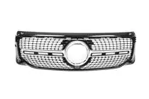 Mercedes GLB X247 2019– Voorgrille Diamond Silver (voor Base 2019-2023) foto 2