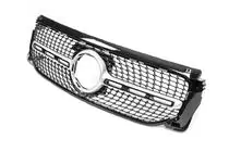Mercedes GLB X247 2019– Voorgrille Diamond Silver (voor Base 2019-2023) foto 8