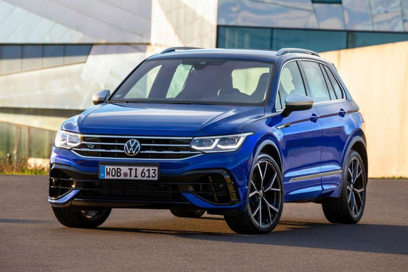 Review van de krachtige Volkswagen Tiguan R