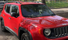 Jeep Renegade 2014– Dakrails Skyport (mat zwart) foto 1