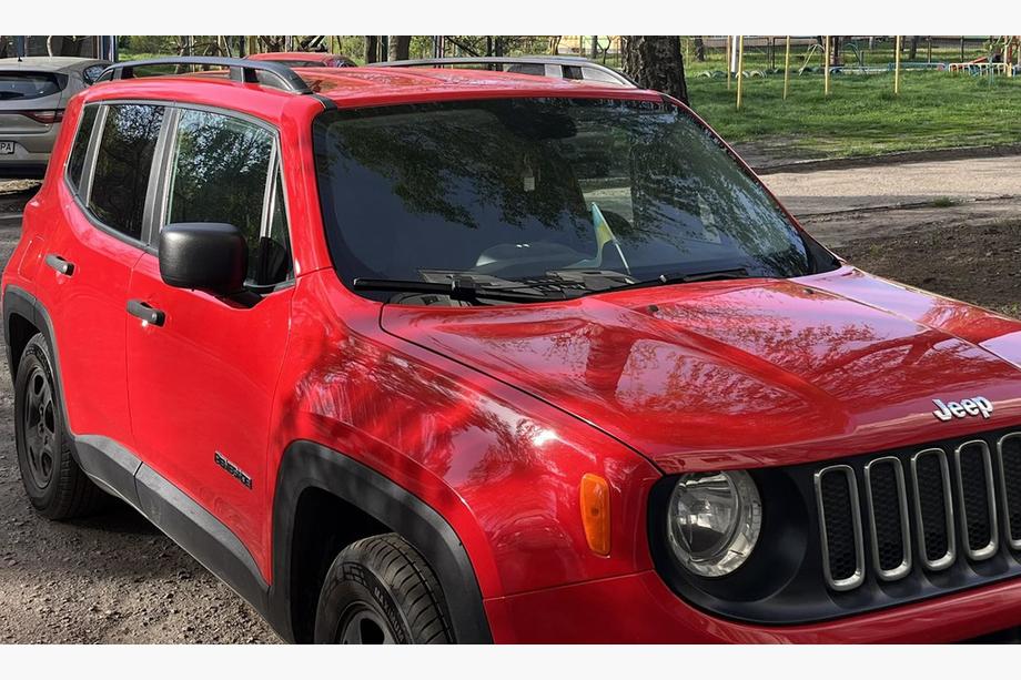 Jeep Renegade 2014– Dakrails Skyport (mat zwart) Image