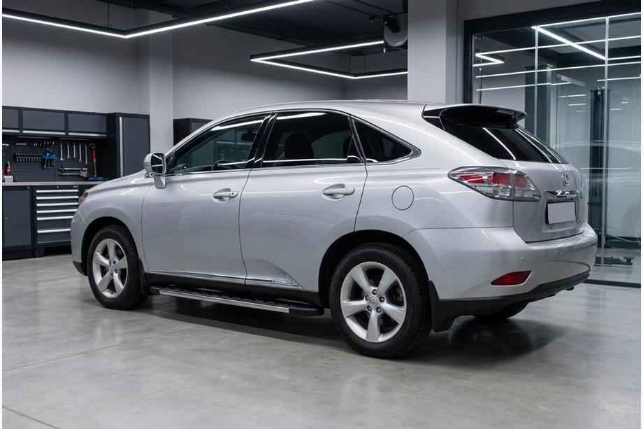 Lexus RX 2009–2015 Duru side steps (2 stuks, aluminium) Image