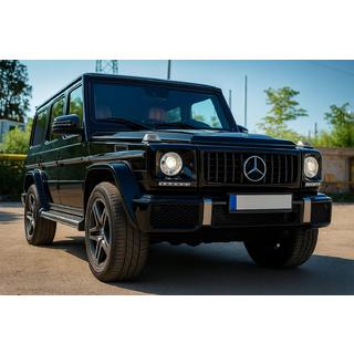 Voorgrille (GT Panamericana, zonder chroom) Mercedes G-klasse W463 1990–2018 foto 3