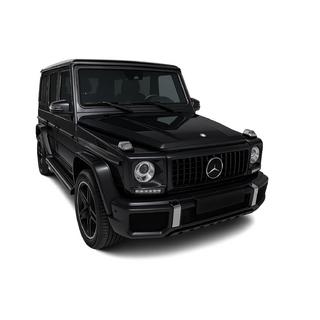 Voorgrille (GT Panamericana, zonder chroom) Mercedes G-klasse W463 1990–2018 foto 4