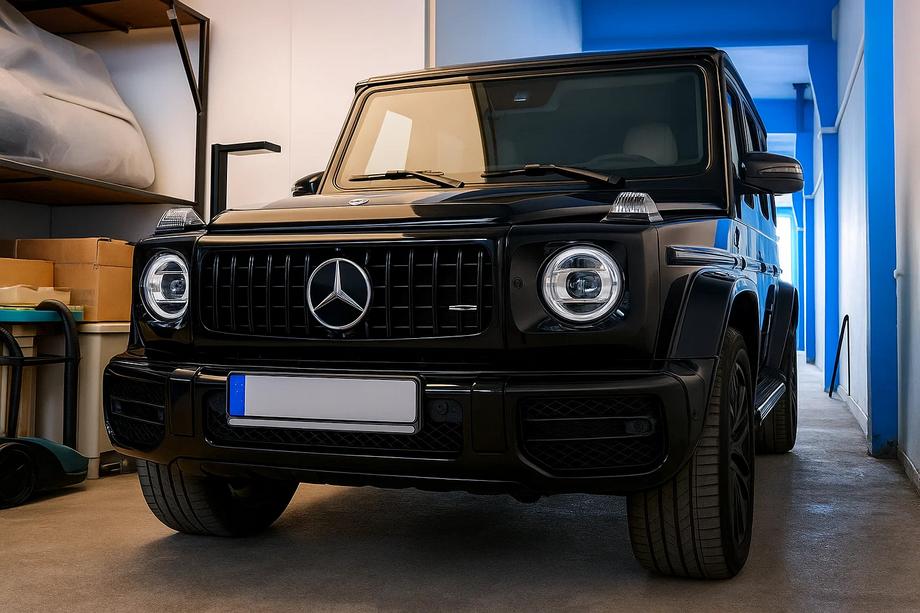Mercedes G-klasse W463 1990–2018 Voorgrille (GT Panamericana, zonder chroom) Image