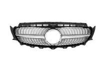 Mercedes E-class W213 2016–2023 Voorgrille Diamond Silver (voor Avantgarde/AMG-Line/E43 AMG/E53 AMG 2016-2020) Zonder camera-uitsparing foto 2