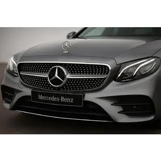 Voorgrille Diamond Silver (voor Avantgarde/AMG-Line/E43 AMG/E53 AMG 2016-2020)