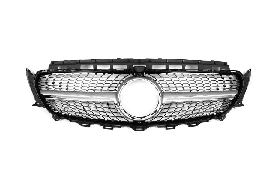 Mercedes E-class W213 2016–2023 Voorgrille Diamond Silver (voor Avantgarde/AMG-Line/E43 AMG/E53 AMG 2016-2020) Foto 2