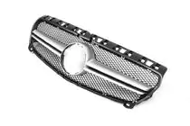 Mercedes A-Klasse W176 2012–2018 AMG Silver grille (2012-2015) foto 3