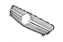 Mercedes A-Klasse W176 2012–2018 AMG Silver grille voorzijde (2015-2018) foto 3
