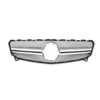 AMG Silver grille voorzijde (2015-2018) foto 2