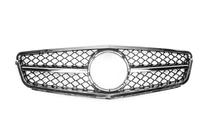 Mercedes C-klasse W204 2007–2015 AMG Silver voorgrille foto 2