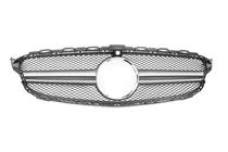 Mercedes C-klasse W205 2014–2021 AMG Silver voorgrille (voor Avantgarde/AMG-Line/C43 AMG) foto 2