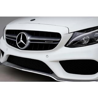 Voorgrille in C63-design (voor Avantgarde/AMG-Line/C43 AMG) Mercedes C-klasse W205 2014–2021 foto 1