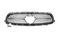 Mercedes E-class W213 2016–2023 Voorgrille Diamond Silver (AMG Line, 2020+) foto 2