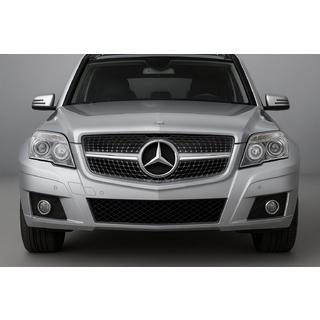 Voorgrille Diamond Silver (2009-2012) Mercedes GLK-klasse X204 2008–2015 foto 1