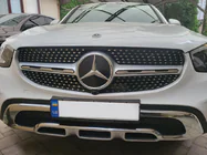 Mercedes GLC X253 2015–2022 Voorgrille Diamond Silver (voor Base 2019-2022) foto 1