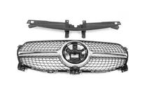 Mercedes GLE W167 2018– Voorgrille Diamond Silver (voor Base 2018-2023) foto 1