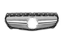 Mercedes CLA C117 2013–2019 Voorgrille (2013-2016, AMG Silver) foto 2