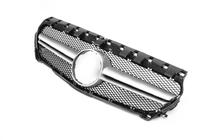 Mercedes CLA C117 2013–2019 Voorgrille (2013-2016, AMG Silver) foto 3