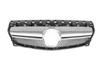 Mercedes CLA C117 2013–2019 Voorgrille (2017-2019, AMG Silver) foto 2