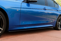 BMW 3 Serie F30/F31 2012–2019 Sideskirt covers EuroCap (voor M-Sport sideskirts, hoogglans zwart) foto 1
