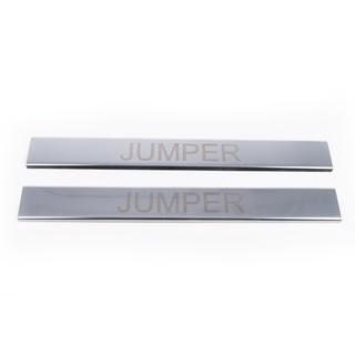 Carmos instaplijsten (2 stuks, RVS) Citroen Jumper 2007–2025 foto 2