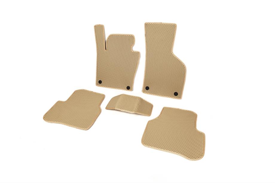 Volkswagen Passat B6 2006–2012 EVA automatten (beige) Image