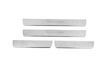Hyundai Santa Fe 2 2006–2012 Instaplijsten Carmos V2 (set 4 stuks, RVS) foto 1