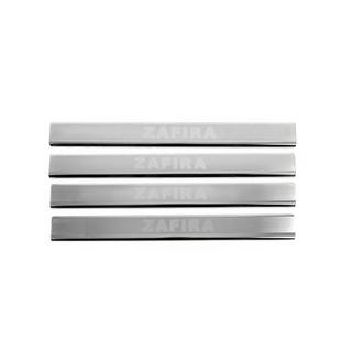 Carmos V3 dorpellijsten (4 stuks, RVS) Opel Zafira B 2005–2011 foto 1