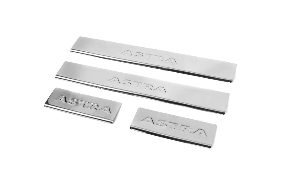 Opel Astra J 2009–2015 Carmos V2 instaplijsten (4 stuks, RVS) Image
