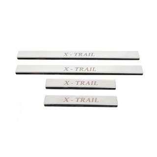 Carmos instaplijsten RVS (4 stuks) Nissan X-trail T31 2007–2014 foto 2