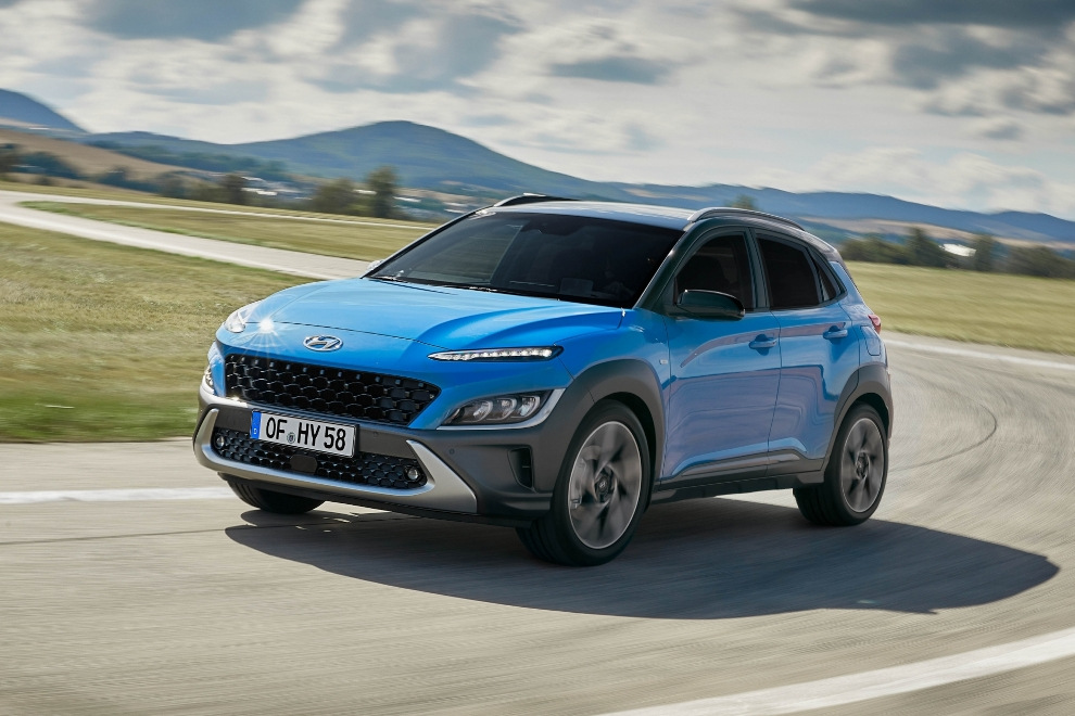 Vernieuwde compacte crossover Hyundai Kona