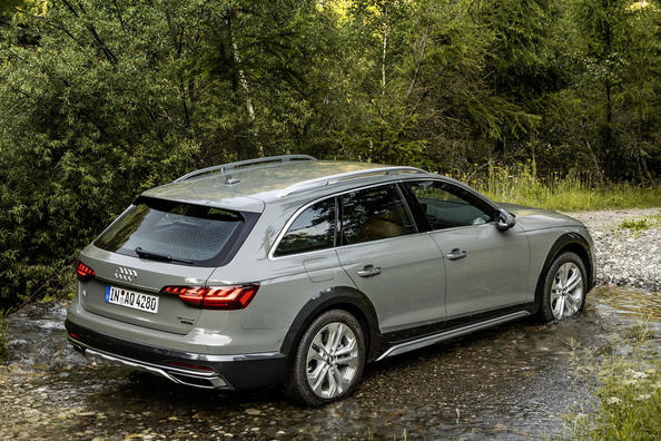 Vernieuwde Audi A4 allroad quattro met meer bodemvrijheid