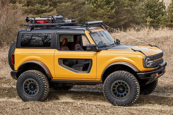 Review van de driedeurs Ford Bronco SUV