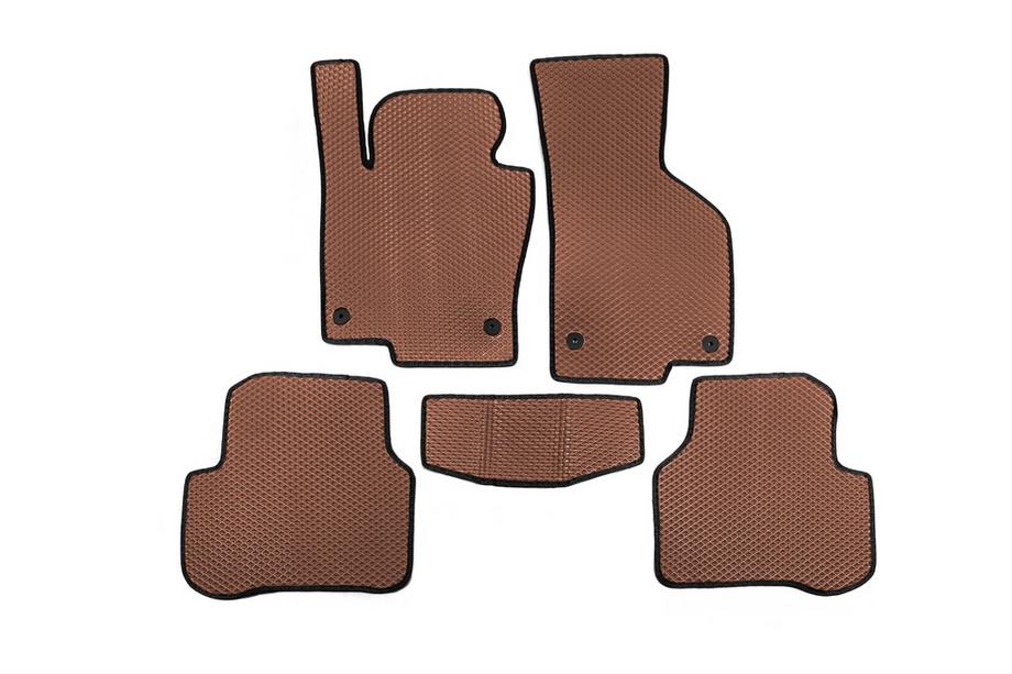 Volkswagen Passat B6 2006–2012 EVA automatten (baksteenpatroon) Image