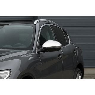 Carmos spiegelkappen (2 stuks, RVS) Alfa Romeo Stelvio 2016– foto 1