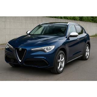Carmos spiegelkappen (2 stuks, RVS) Alfa Romeo Stelvio 2016– foto 3