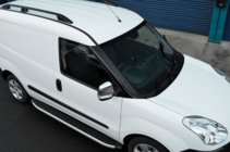 Fiat Doblo II 2010–2022 Spiegelkappen (2 stuks, RVS) OmsaLine - Italiaans roestvrij staal foto 5