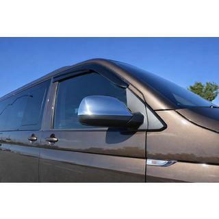 Spiegelkappen (2 stuks, roestvrij staal) Volkswagen T6 2015–2024 foto 1
