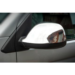 Spiegelkappen (2 stuks, roestvrij staal) Volkswagen T6 2015–2024 foto 2