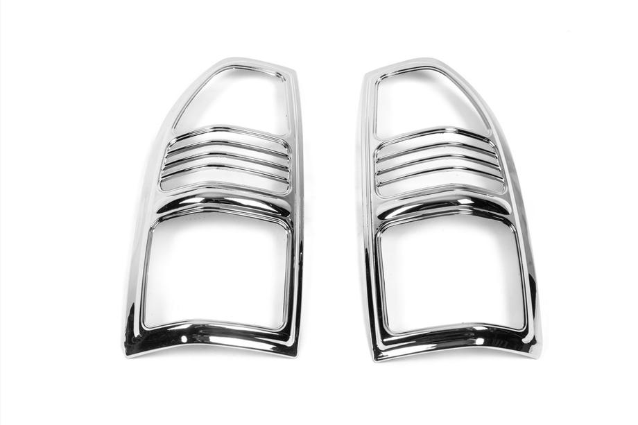 Toyota Land Cruiser 90 Prado 1996–2002 Achterlichtcovers (2 st., kunststof) Foto 2