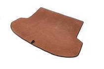 Kia Sorento II XM 2009–2014 Kofferbakmat 5 zitplaatsen 2012-2014 (EVA, baksteenrood) foto 2