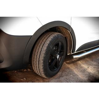 Wielkastrandlijsten (6 stuks, zwart, ABS) Renault Trafic 2015– foto 1