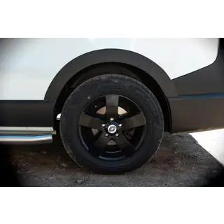 Wielkastrandlijsten (6 stuks, zwart, ABS) Fiat Talento 2016– foto 4