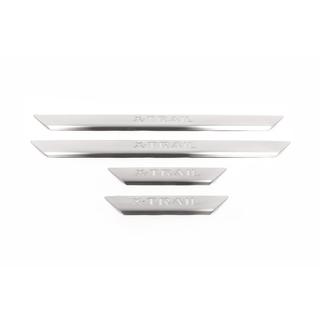 OmsaLine instaplijsten (set van 4, RVS) Nissan X-trail T30 2002–2007 foto 2