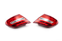 Mercedes C-klasse W204 2007–2015 LED achterlichten (2011-2015, 2 stuks) foto 2